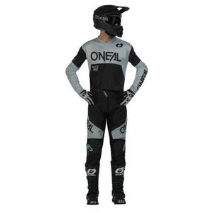 חליפת רכיבה אוניל שחור/ אפור – ONEAL ELEMENT RACEWEAR V.23