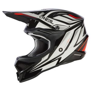 קסדת רכיבה אוניל שחור/ לבן – ONEAL 3SRS VERTICAL BLACK/ WHITE V.23