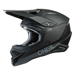 קסדת רכיבה אוניל שחור מט – ONEAL 3SRS SOLID V.23