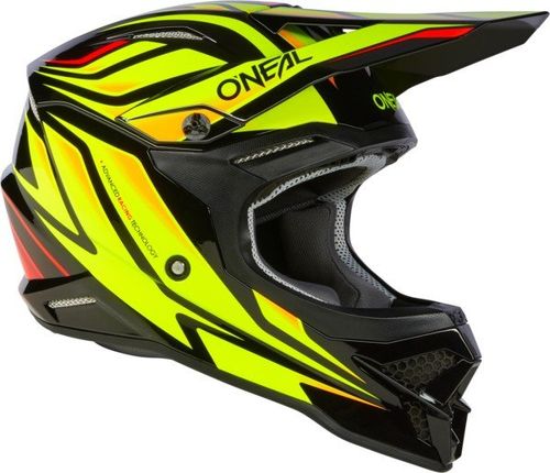 קסדת רכיבה אוניל צהוב/ שחור – ONEAL 3SRS VERTICAL BLACK/ YELLOW V.23