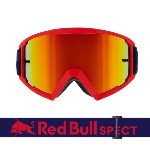 משקפי אבק רדבול אדום מט עדשה אדום מראה – RED BULL SPECT WHIP
