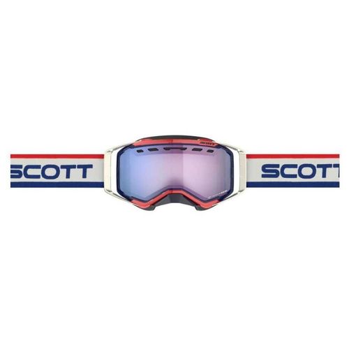 משקפי אבק סקוט כחול/ לבן/ אדום – עדשה כחולה – SCOTT PROSPECT