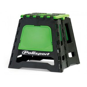 סטנד הרמה מתקפל לאופנוע פוליספורט ירוק – POLISPORT MOTOCROSS STAND
