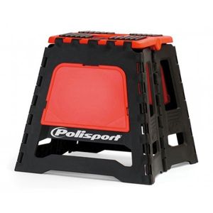 סטנד הרמה מתקפל לאופנוע פוליספורט אדום – POLISPORT MOTOCROSS STAND