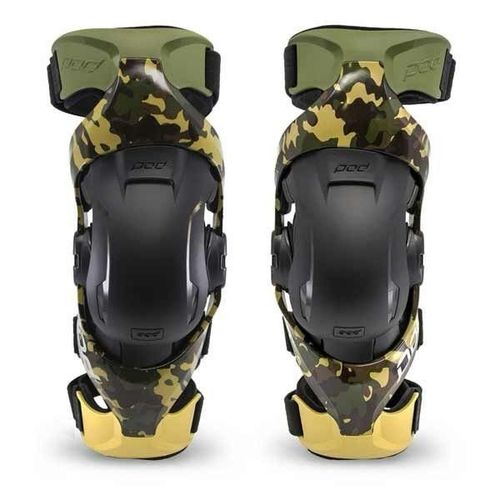 מגני ברכיים (ברייס) פוד ירוק/ שחור – POD LIMITED ESITION K4 V2.0 MX KNEE BRACE CAMO