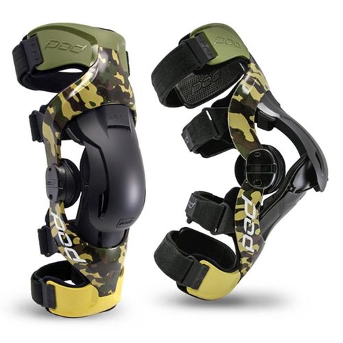 מגני ברכיים (ברייס) פוד ירוק/ שחור – POD LIMITED ESITION K4 V2.0 MX KNEE BRACE CAMO