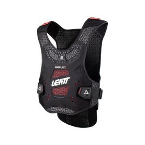 מגן חזה (צבי-צב) ליט איירפלקס שחור – LEATT 3DF AIRFLEX CHEST PROTECTOR