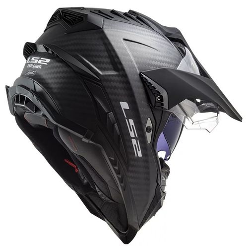 קסדת אדוונצ'ר אל אס 2 אקספלורר קרבון מט – LS2 MX701 C EXPLORER MATT CARBON