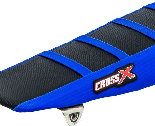 כיסוי מושב לאופנוע שטח ימאהה שחור/ כחול – CROSS X RACING SEAT COVER 250/450 YAMAHA YZF / WRF 18-21