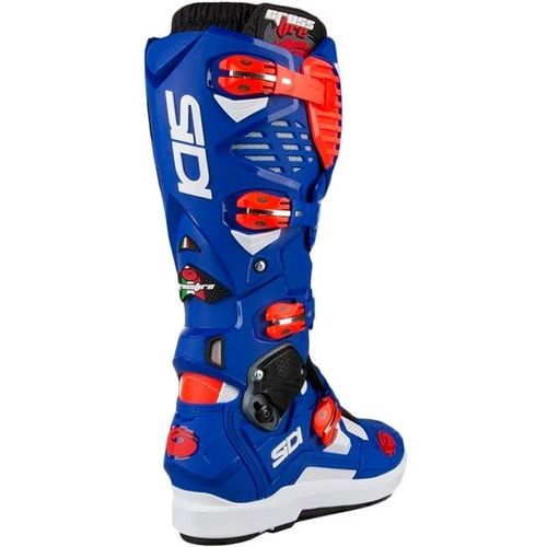 מגפי רכיבה סידי כחול/ אדום – SIDI CROSSFIRE 3 SRS