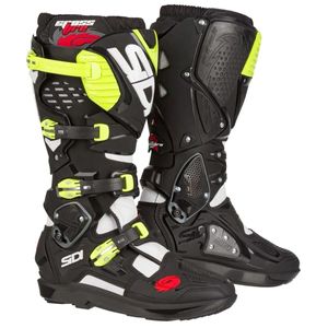 מגפי רכיבה סידי שחור/ צהוב – SIDI CROSSFIRE 3 SRS