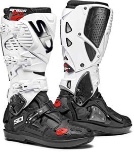 מגפי רכיבה סידי שחור/ לבן – SIDI CROSSFIRE 3 SRS