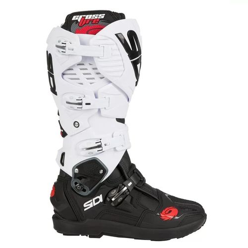 מגפי רכיבה סידי שחור/ לבן – SIDI CROSSFIRE 3 SRS
