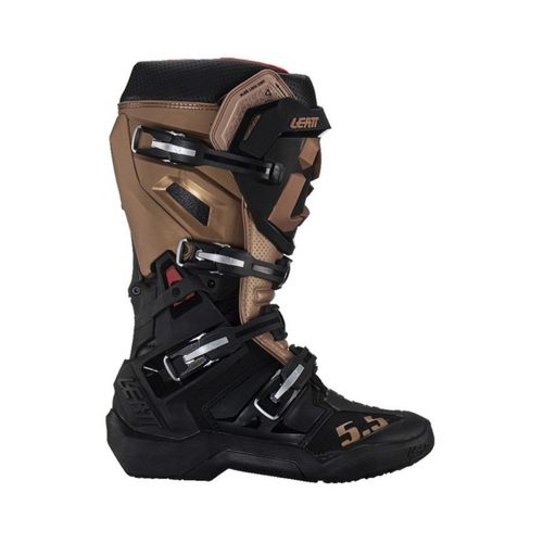 מגפי רכיבה ליט 5.5 שחור/ ברונזה – LEATT BOOTS 5.5 FLEXLOCK ENDURO COPPER