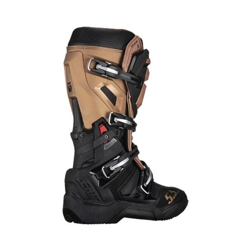 מגפי רכיבה ליט 5.5 שחור/ ברונזה – LEATT BOOTS 5.5 FLEXLOCK ENDURO COPPER