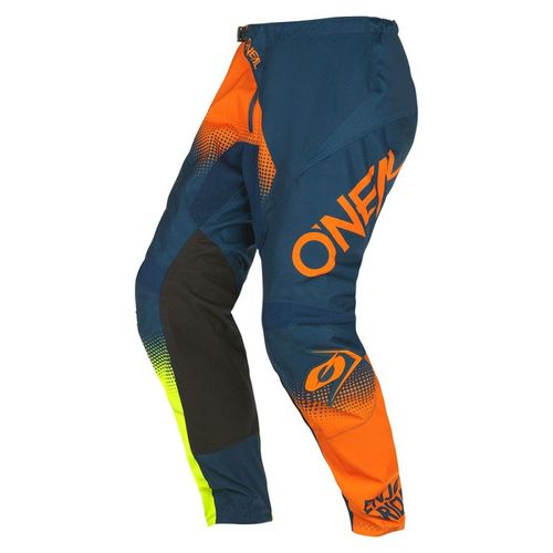 חליפת רכיבה אוניל כתום/ כחול/ צהוב – ONEAL ELEMENT RACEWEAR V.22
