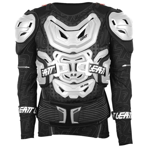 מגן גוף (חליפת לחץ) ליט לבן – LEATT 5.5 BODY PROTECTOR HD