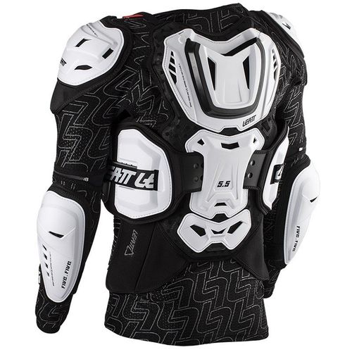 מגן גוף (חליפת לחץ) ליט לבן – LEATT 5.5 BODY PROTECTOR HD