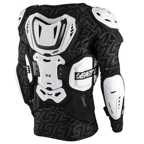 מגן גוף (חליפת לחץ) ליט לבן – LEATT 5.5 BODY PROTECTOR HD
