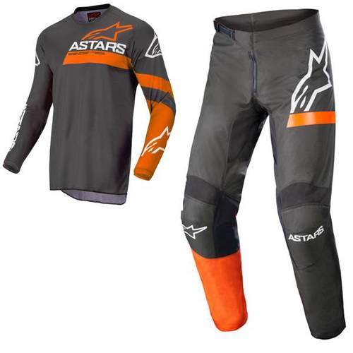 חליפת רכיבה אלפינסטארס  שחור / כתום  – ALPINESTARS FLUID  CHASER