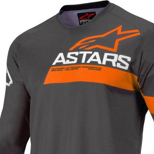חליפת רכיבה אלפינסטארס  שחור / כתום  – ALPINESTARS FLUID  CHASER