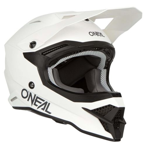קסדת שטח אוניל לבן – ONEAL 3SRS SOLID V.22