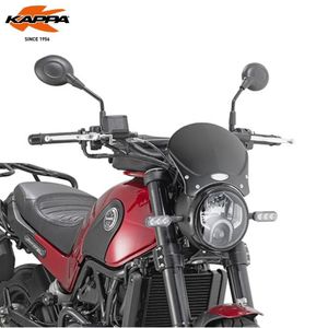 מגן רוח KAPPA Benelli Leoncino 500 17-24 שקוף/מעושן