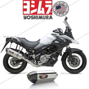 מפלט Yoshimura SUZUKI V-Storm 650 17-24 RACE R-77 3QTR Works Finish