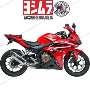 מפלט YOSHIMURA HONDA CBR500R/CB500F 16-18 Signature R-77 SO SS-SS-CF