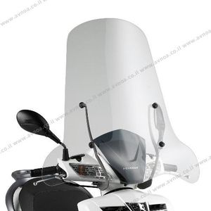 מגן רוח KAPPA SYM HD Evo 125 200 07-16 כולל סט מוטות