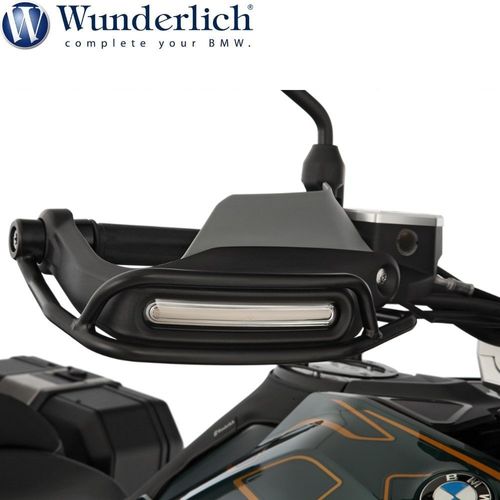 מגיני ידיים מתכת לחיבור על מיגון מקורי BMW R1300GS /ADV 24-25 שחור Wunderlich