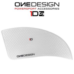 פד איכותי לצידי מיכל דלק OneDesign KAWASAKI Z1000SX 11-23 שקוף
