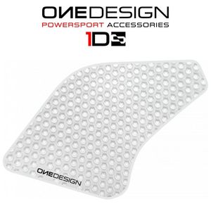 פד איכותי לצידי מיכל דלק OneDesign YAMAHA MT07 21-24 שקוף