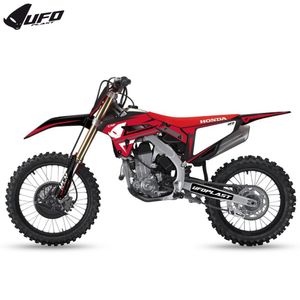 סט מדבקות מלא UFO Honda APODIS CRF450/250 21-24 שחור/אדום/לבן