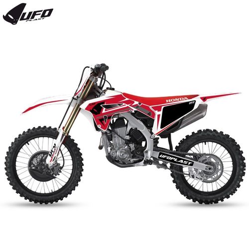 סט מדבקות מלא UFO Honda APODIS CRF450/250 21-24 לבן/אדום/שחור
