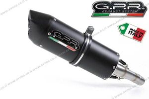 מפלט מלא GPR KAWASAKI ER-6 N/F 12-17 Furore Nero FS
