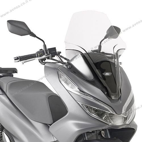 מגן רוח שקוף KAPPA HONDA PCX125 18-20 כולל מוטות