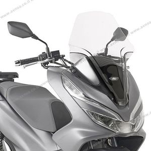 מגן רוח שקוף KAPPA HONDA PCX125 18-20 כולל מוטות