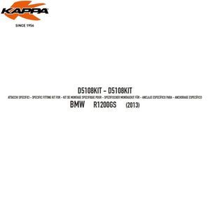 סט מוטות עבור KAPPA BMW R1200GS/R1200 Adventure 13-18