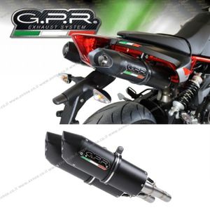 מפלט כפול GPR APRILIA DORSODURO 900 17-19 Furore Nero מירוצים