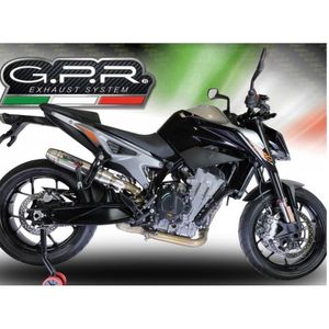 מפלט GPR KTM DUKE 790 17-19 DUAL EVO4 DeepTone