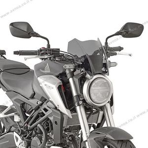 מגן רוח KAPPA HONDA CB125R/CB300R 18-24 ספורט מעושן