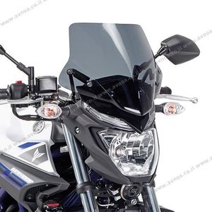 מגן רוח KAPPA YAMAHA MT-03 16-19 ספורט מעושן