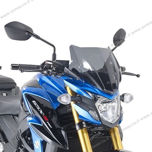 מגן רוח KAPPA SUZUKI GSXS 750 17-21 ספורט שחור