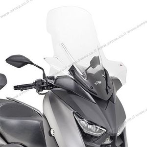 מגן רוח KAPPA YAMAHA X-Max 125/300/400 17-22 גבוה מהמקורי ב 20.5 סמ
