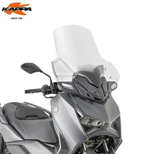 מגן רוח שקוף KAPPA YAMAHA X-max125/X-max300 23-24 גבוה מהמקורי ב 20 ס