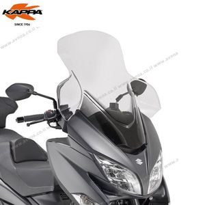 מגן רוח KAPPA SUZUKI Burgman 400 17-24 גבוה מהמקורי ב 25 ס"מ