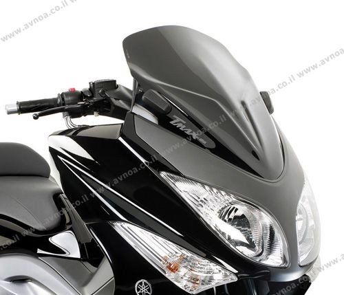 מגן רוח KAPPA YAMAHA T-MAX 500 08-11 קצר ספורט שחור