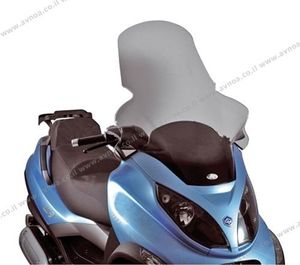 מגן רוח KAPPA PIAGGIO Mp3 125/250/300/400 06-11 שקוף