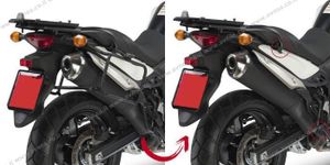 סבל/מנשא למזוודות צד KAPPA SUZUKI DL650 V-Strom 11-16